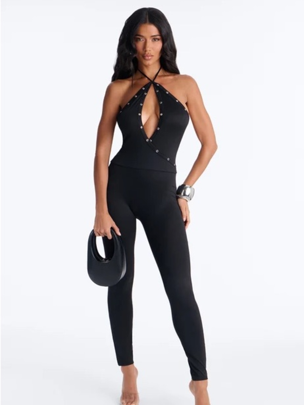 Jada Halter Cut-Out Jumpsuit NEW 🏷️